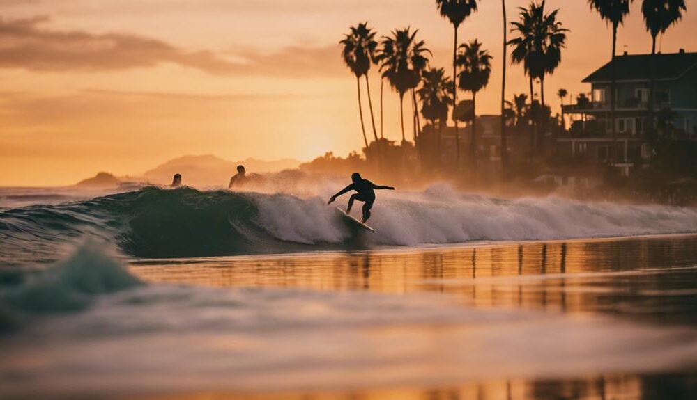 best surfing waves california