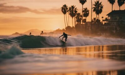 best surfing waves california