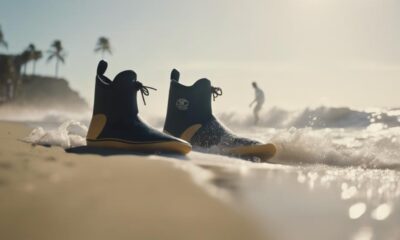 comfortable men s surfing booties