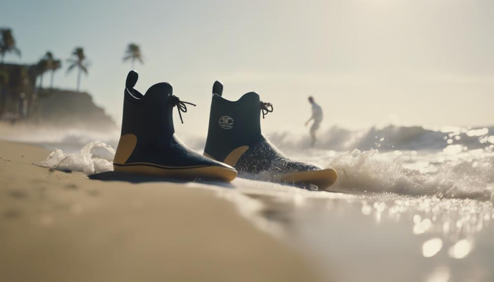 comfortable men s surfing booties