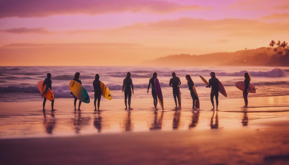 connecting with surf enthusiasts