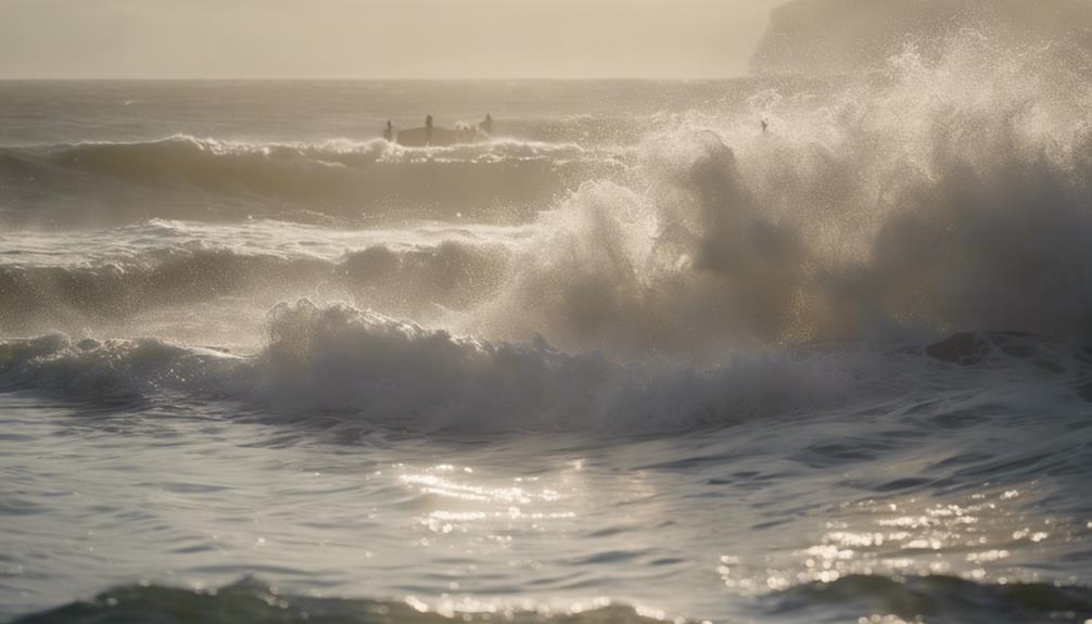 dynamic ocean surface patterns