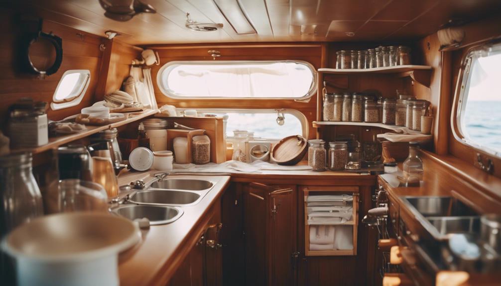 efficient galley space management