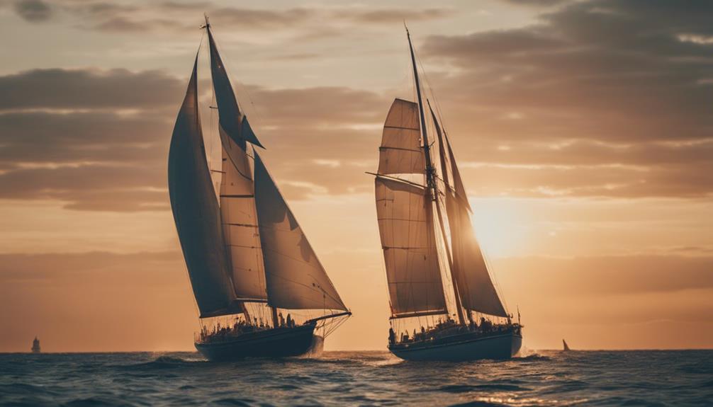 evolution of yachting history