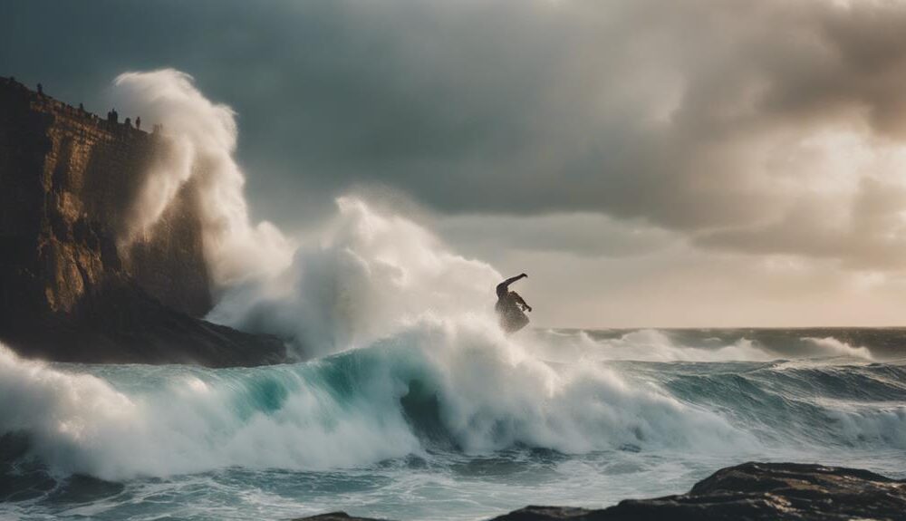 giant surf waves record