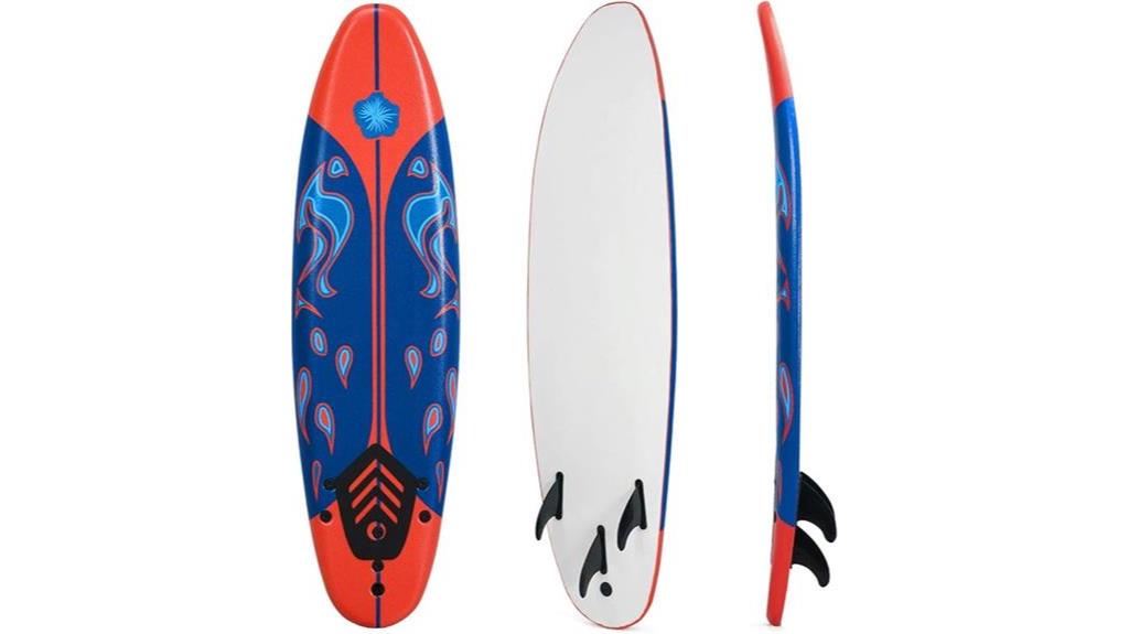 gymax 6ft paddle board