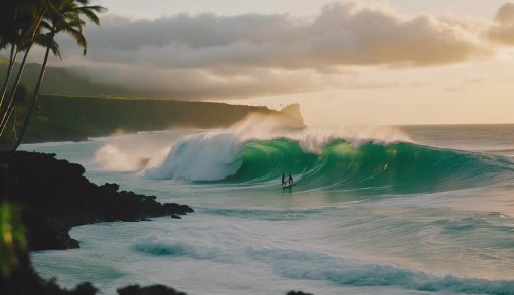 hawaii s massive surfing waves