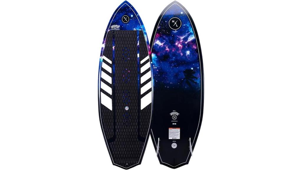 high performance wakesurfing board