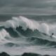 massive irish surfing waves