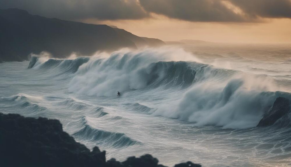 massive surfing wave phenomenon