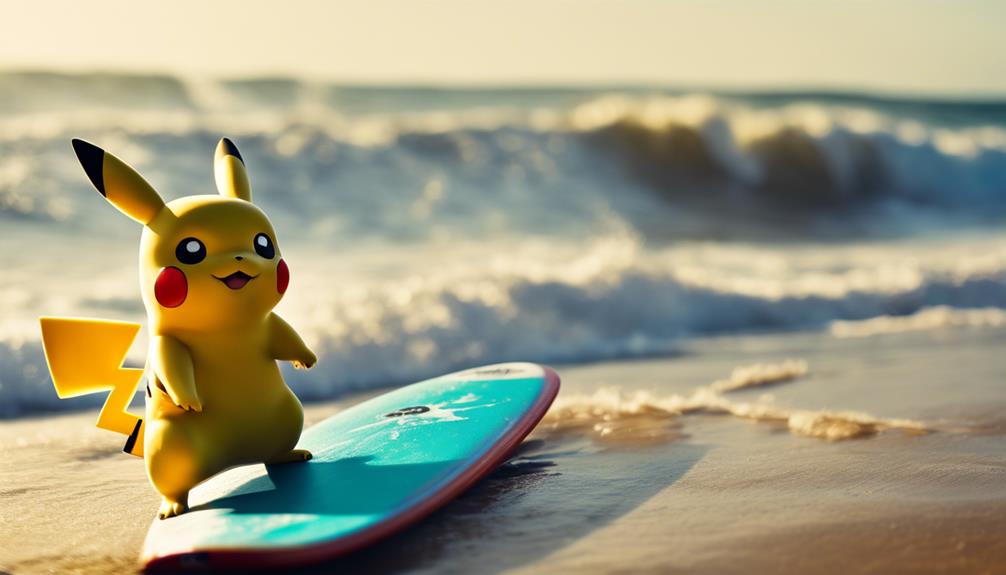 top surfing pikachu vmax cards