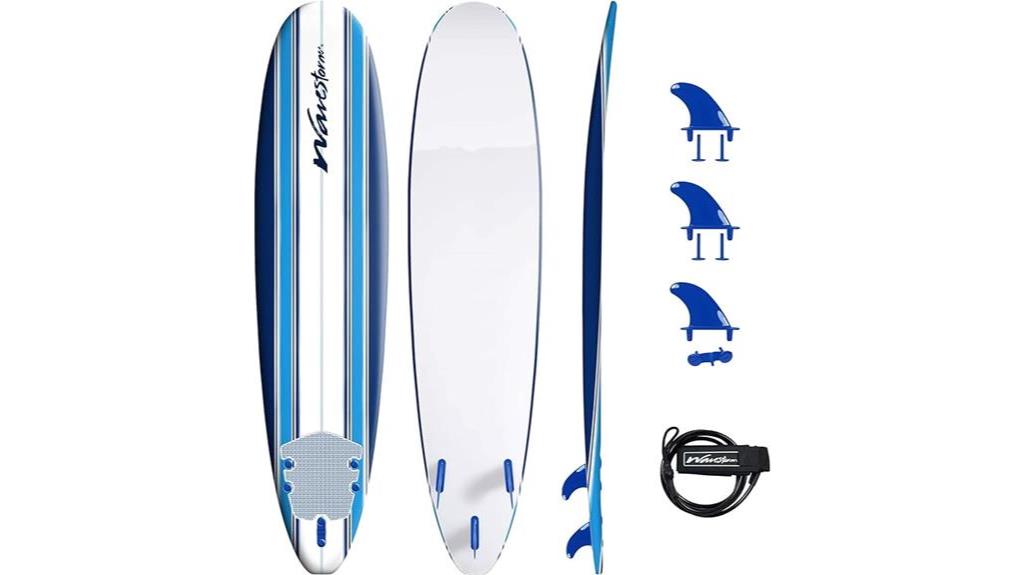 versatile 8ft surfboard design