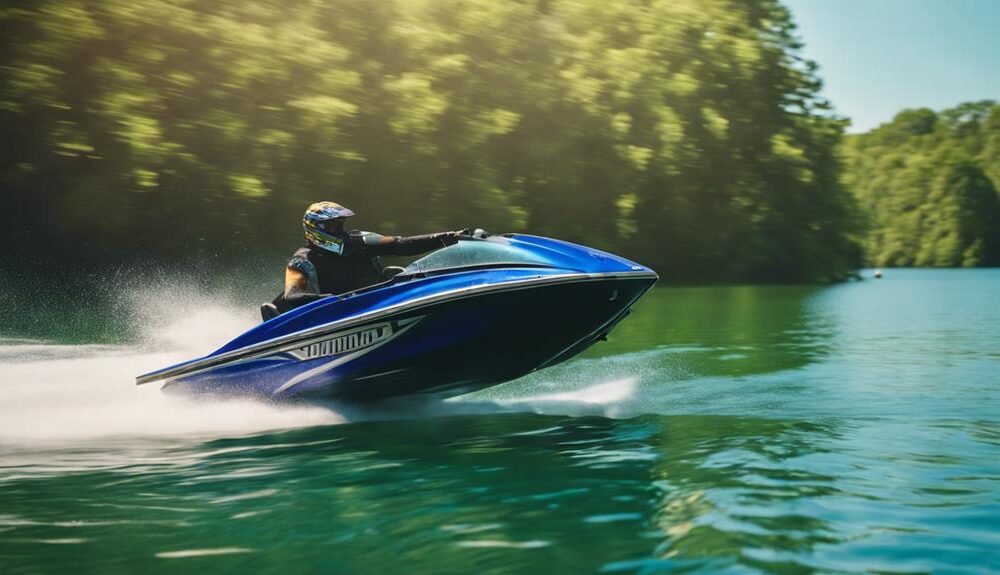 wake surfing behind yamaha