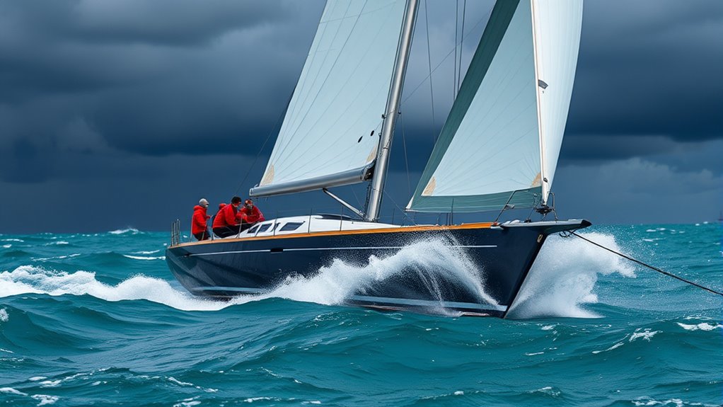 adjust sails for wind
