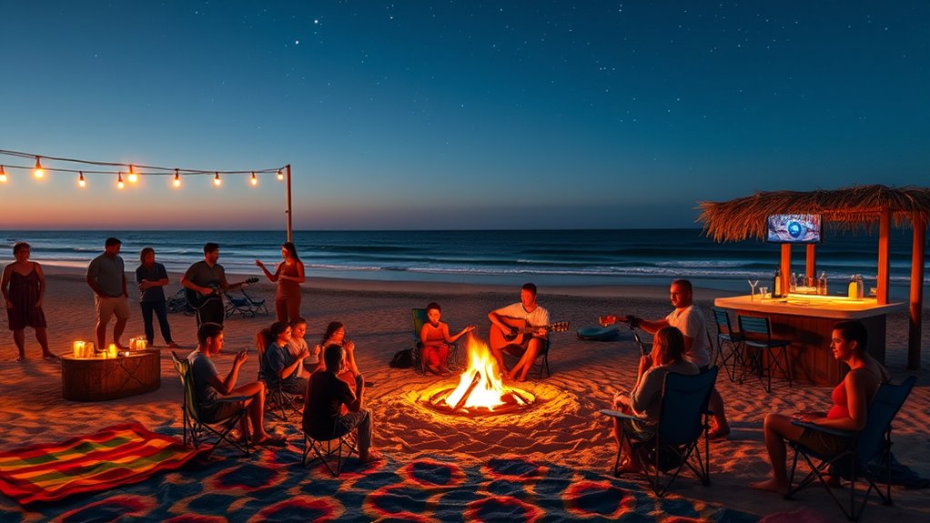 beach bonfire entertainment ideas