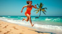 beach cardio workout routines