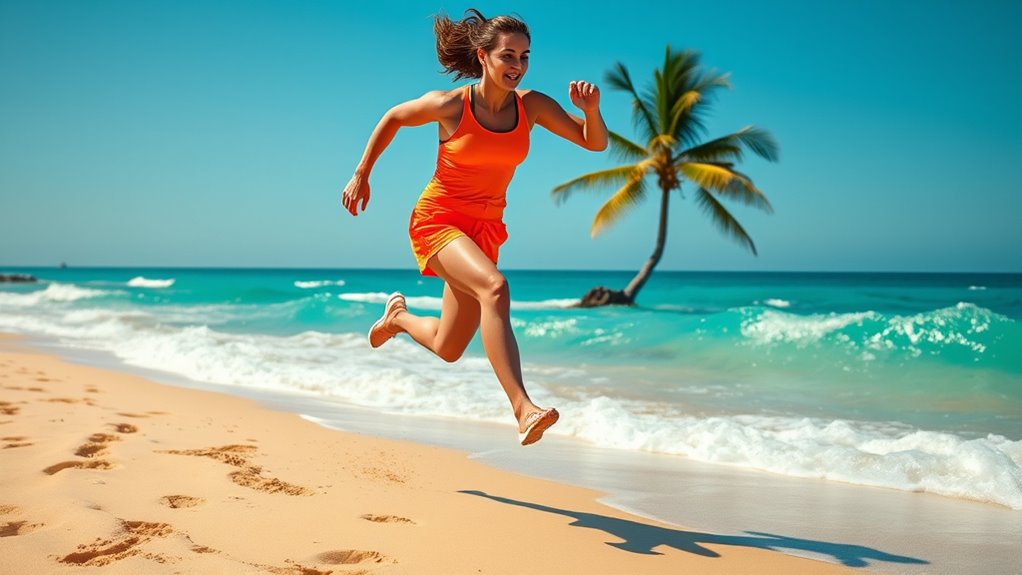 beach cardio workout routines