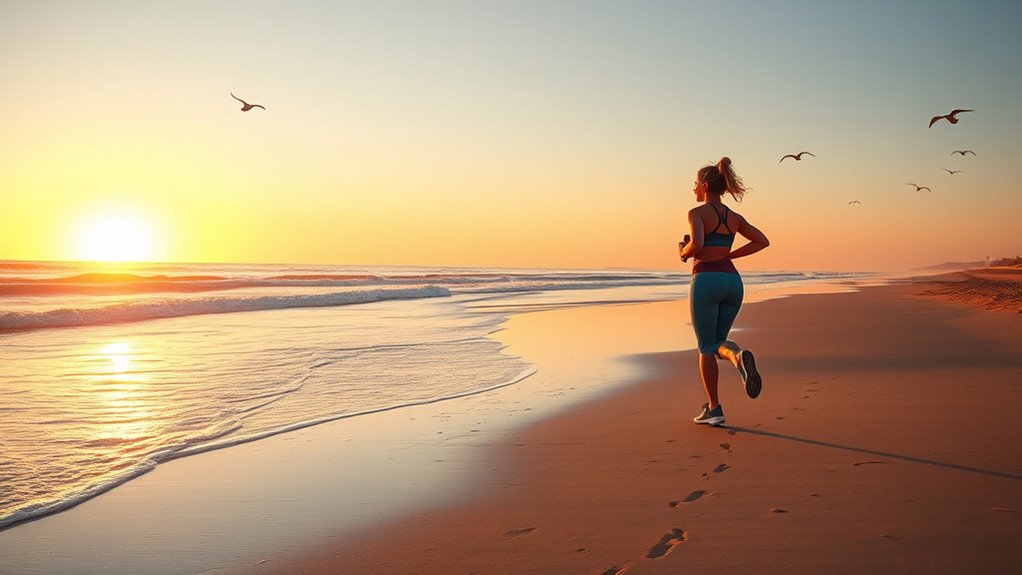 beach exercise improves mental health