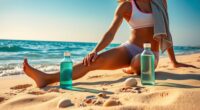 beach workout recovery tips