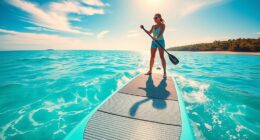 begin ocean paddleboarding safely