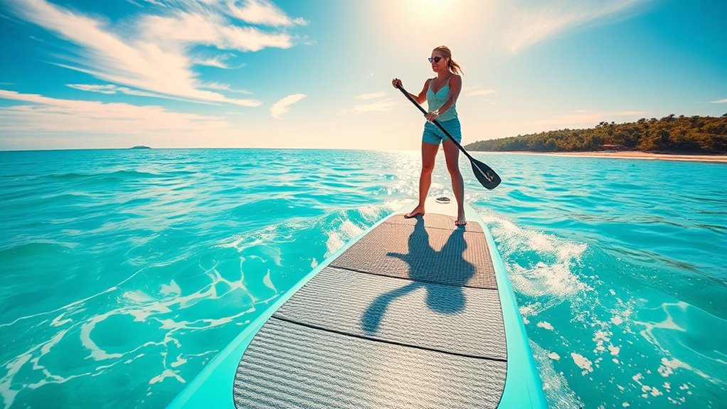 begin ocean paddleboarding safely