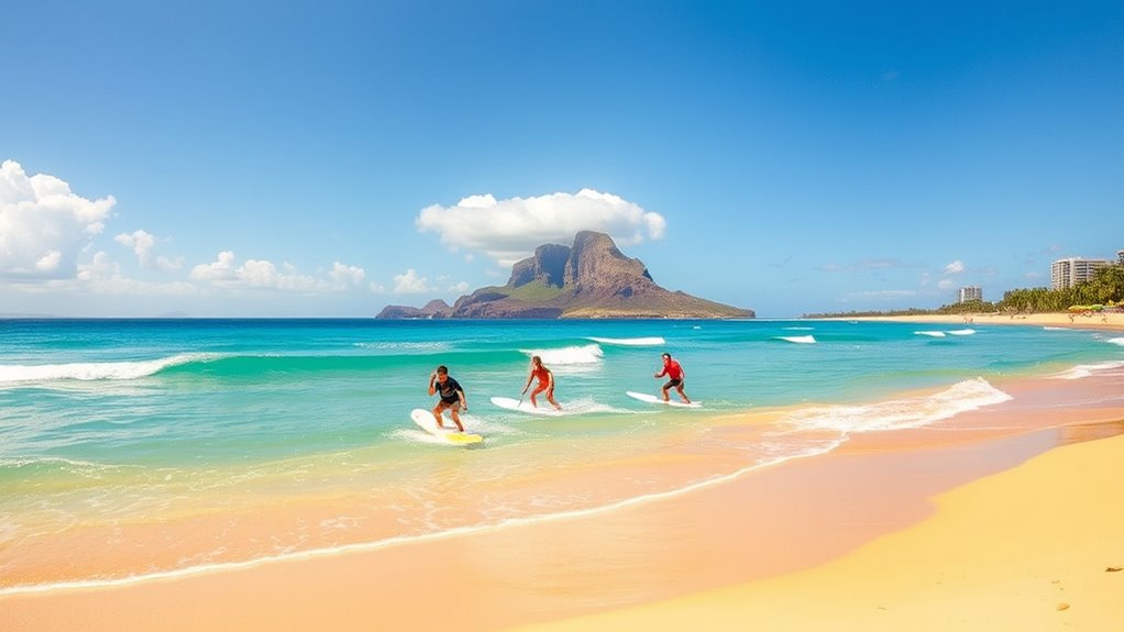 beginner surf lessons hawaii