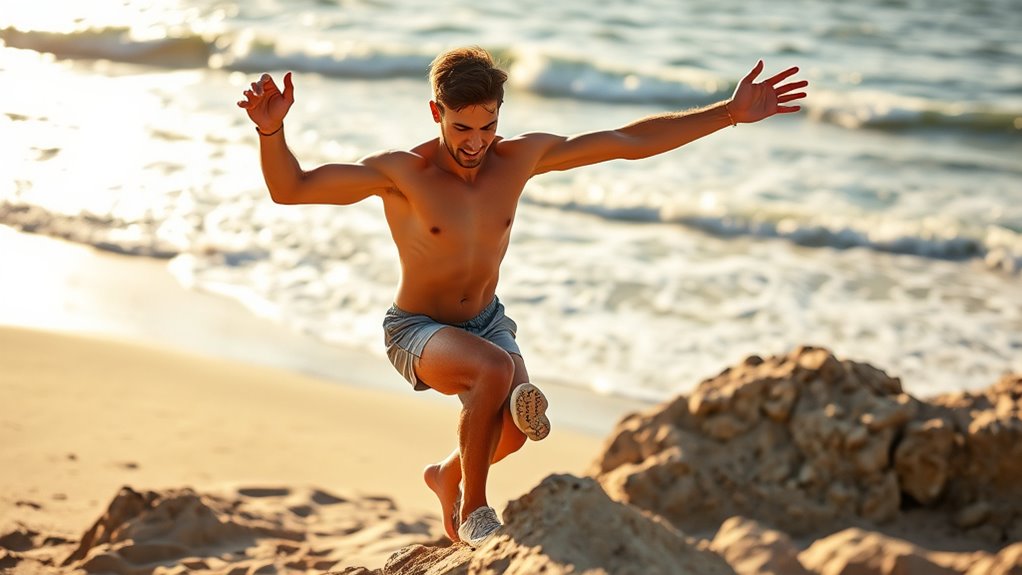 cardio core mountain climbers