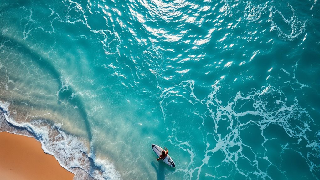 choose currents for surfing