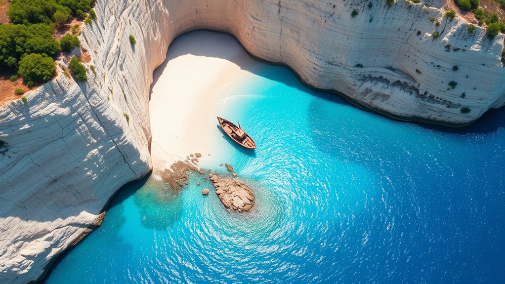 cliffside shipwreck beach adventure