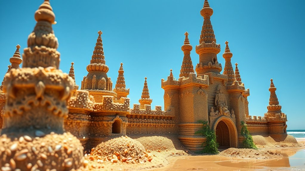 constructing impressive coastal masterpieces