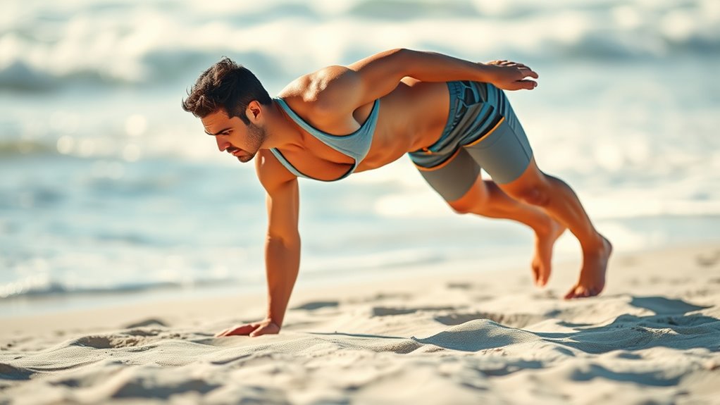 core stability enhances surfing