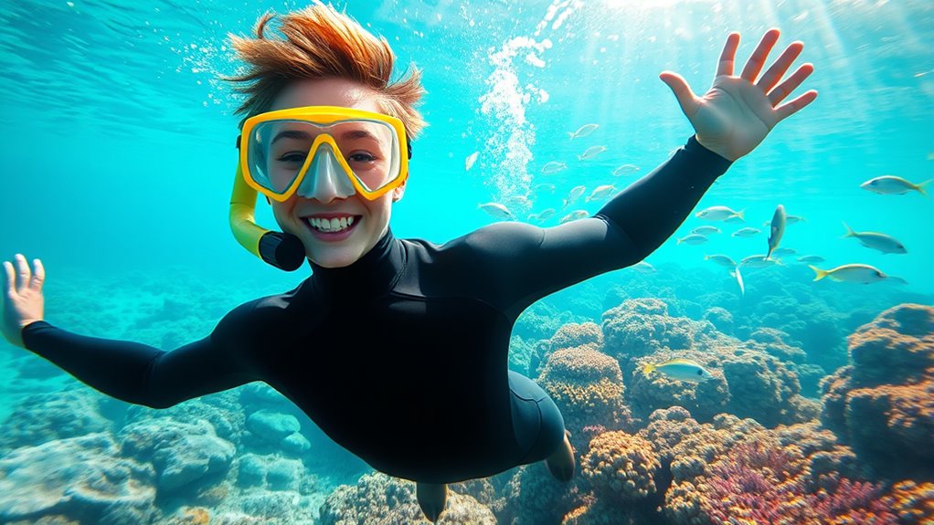 easy safe underwater exploration