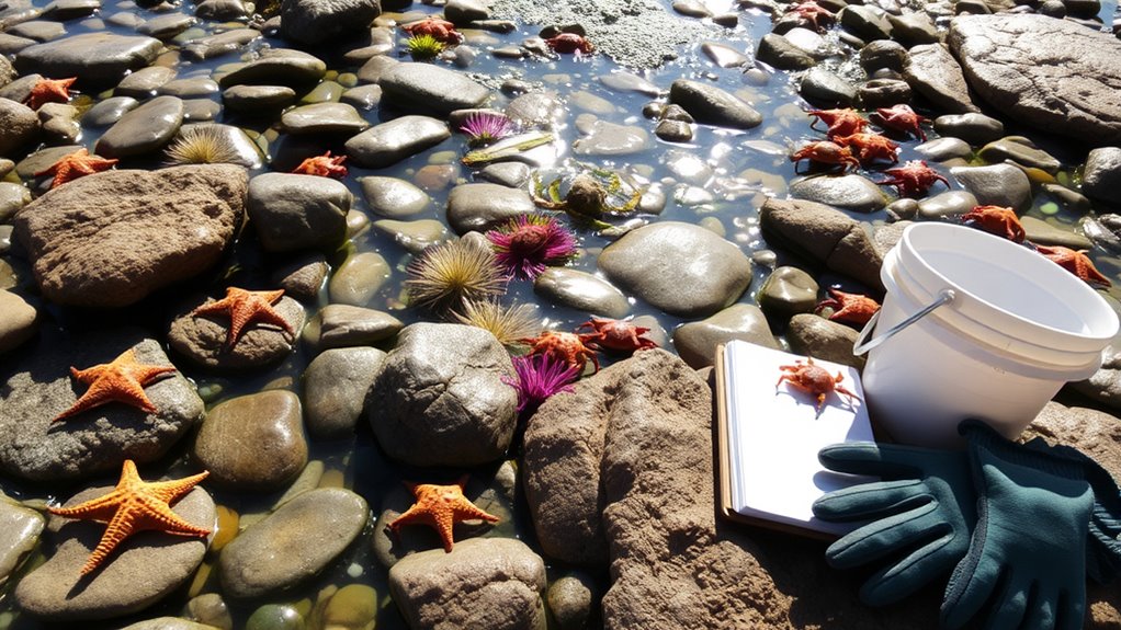 gear up for tide pooling