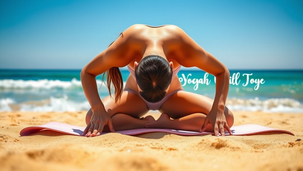 gentle hip and back stretch