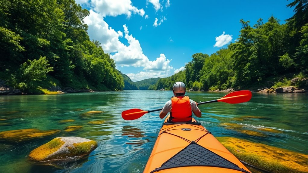 guide river kayaking safely