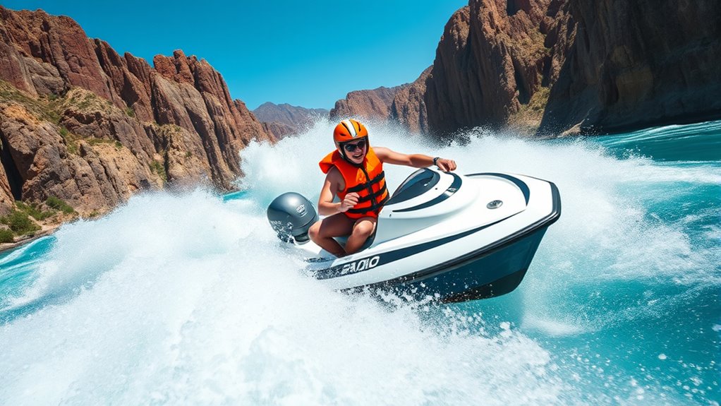 high speed water thrill