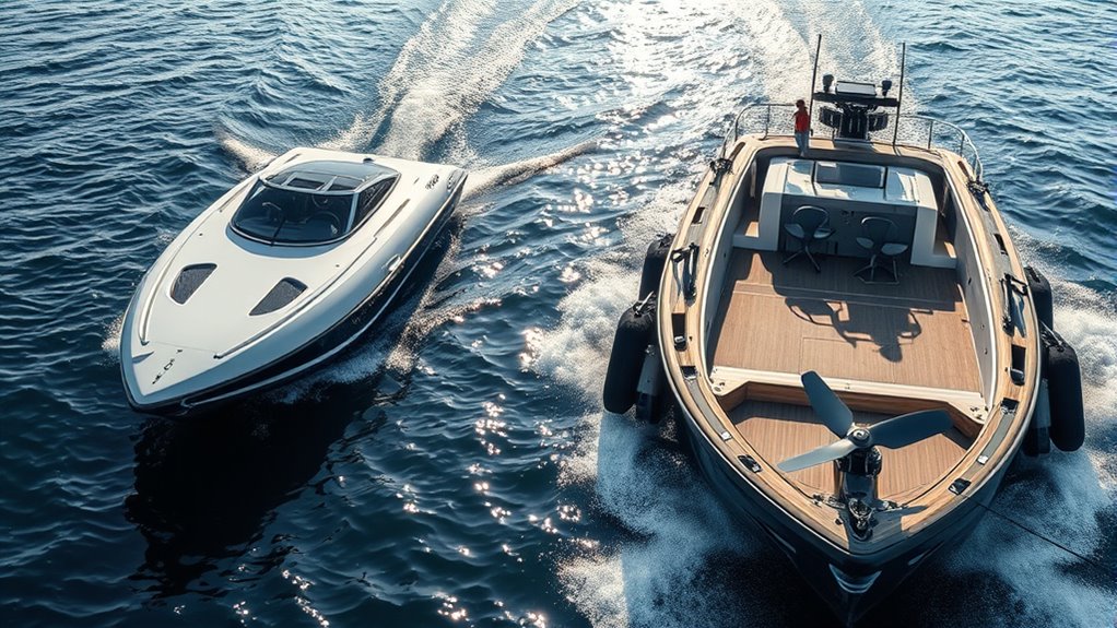 jet boats navigate shallow waters
