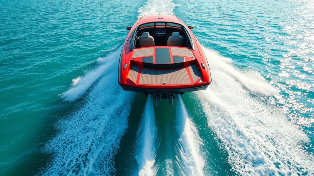 jet propulsion shallow maneuverability