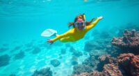 learn basic snorkeling techniques