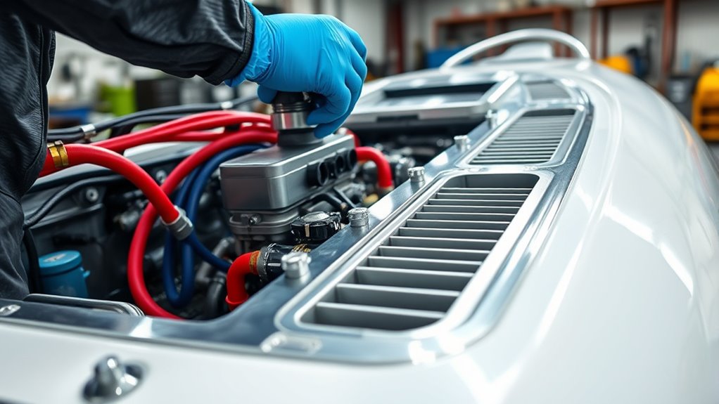 maintain jet boat cooling system