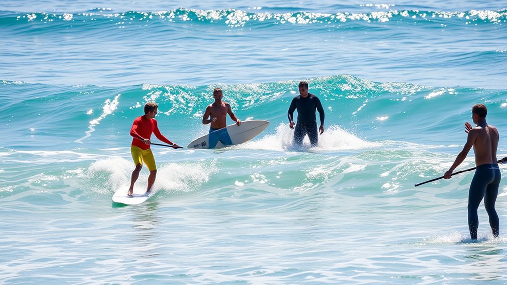 practice safe paddling techniques