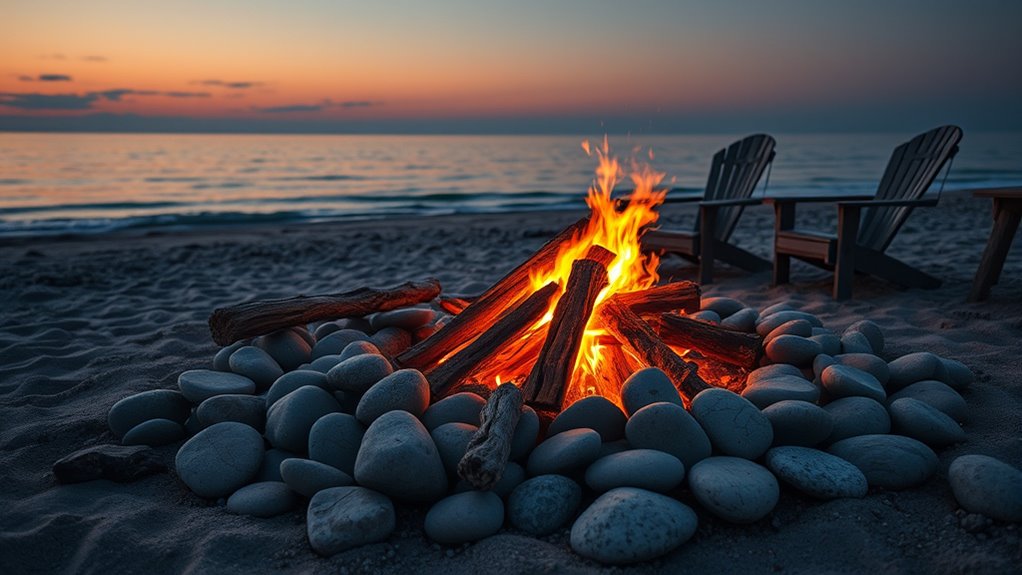 safe fire pit management