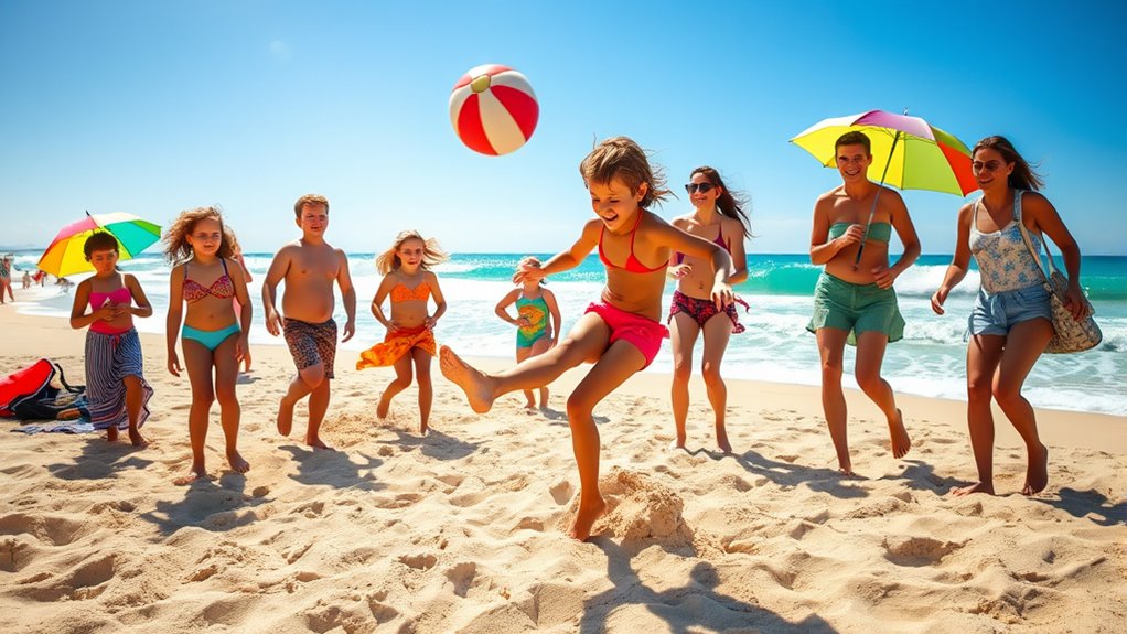 sand makes kickball unpredictable