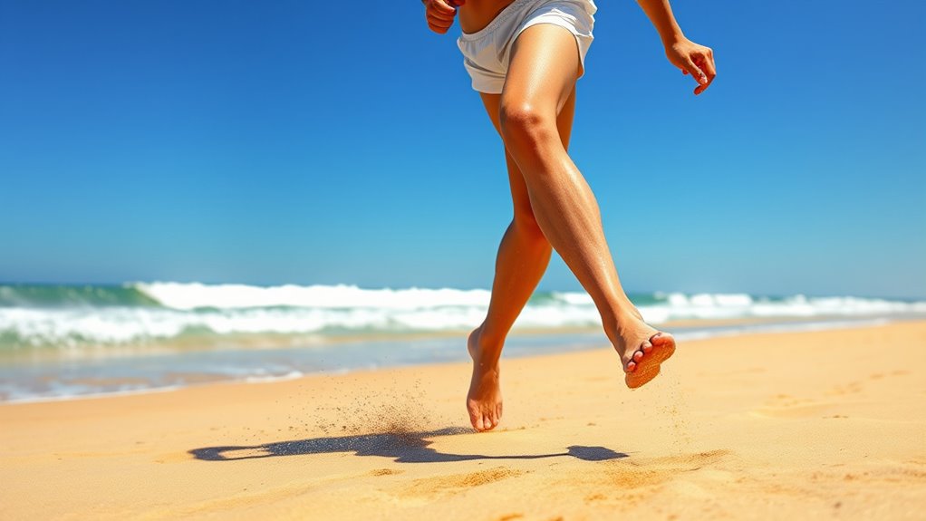 sand running boosts muscle engagement