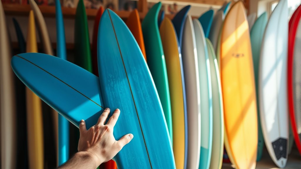 selecting the perfect surfboard