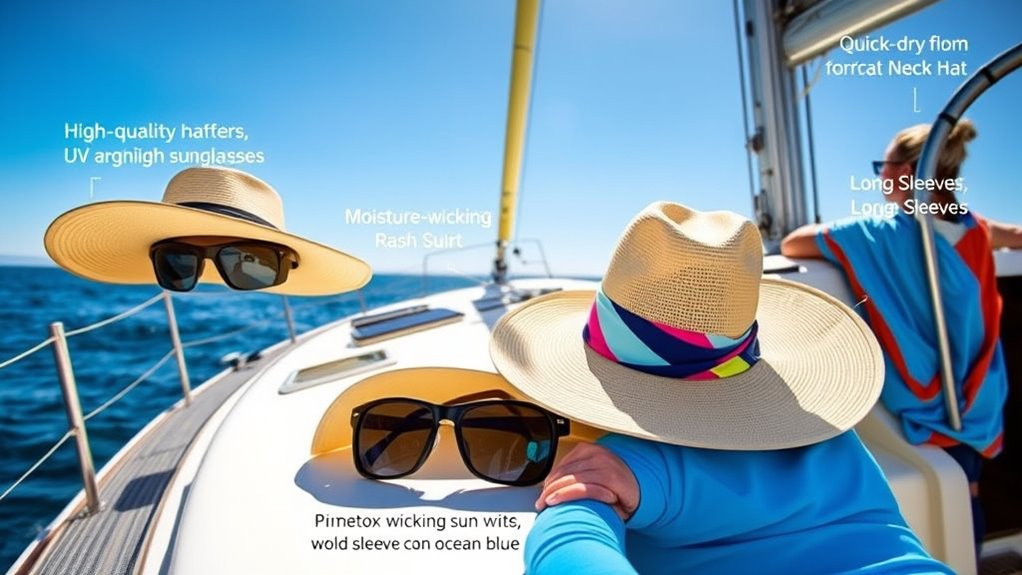 sun protection sailing accessories