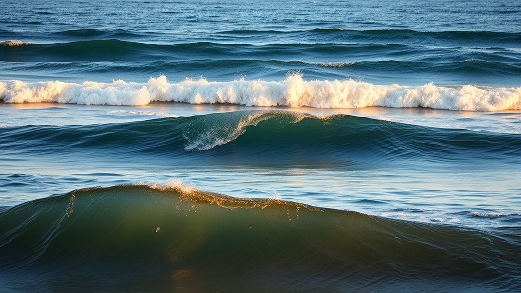 swell size and period