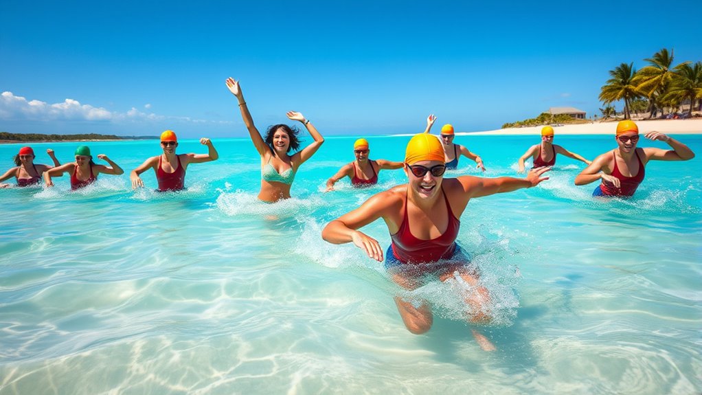 water workouts boost heart health