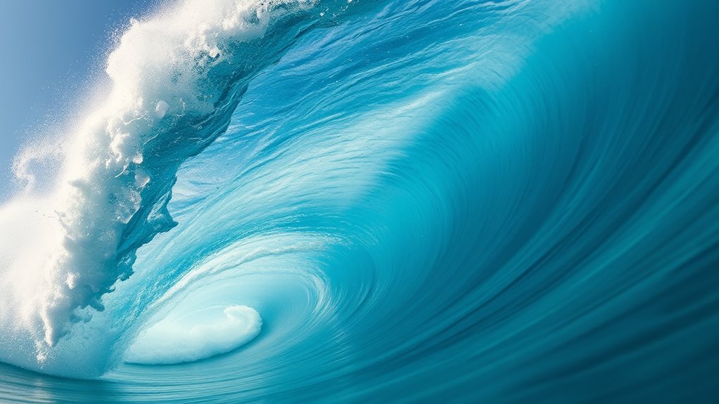 wave shape signals break