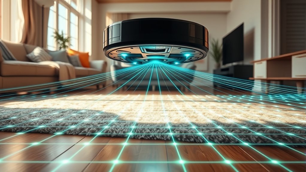 accurate mapping improves cleaning